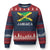 Jamaica Ugly Christmas Sweater Retro Vintage Jamaican Pride Flag Lion Of Judah TS10 Navy Red Print Your Wear