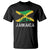 Jamaica T Shirt Retro Vintage Jamaican Pride Flag Lion Of Judah TS10 Black Print Your Wear