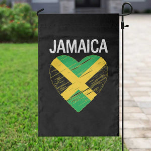 Jamaican Heart Flag Garden Flag Patriotic Jamaica Girls Proud Jamaican Roots TS10 Print Your Wear