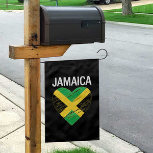 Jamaican Heart Flag Garden Flag Patriotic Jamaica Girls Proud Jamaican Roots TS10 Print Your Wear