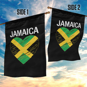 Jamaican Heart Flag Garden Flag Patriotic Jamaica Girls Proud Jamaican Roots TS10 Print Your Wear