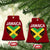 Jamaican Heart Flag Ceramic Ornament Patriotic Jamaica Girls Proud Jamaican Roots TS10 Print Your Wear