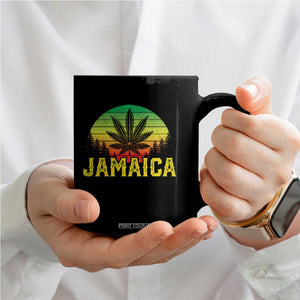 Jamaica Stoner Coffee Mug Rasta Sunset Cannabis Marijuana Weed Lovers 420 TS10 Print Your Wear