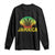 Jamaica Stoner Long Sleeve Shirt Rasta Sunset Cannabis Marijuana Weed Lovers 420 TS10 Black Print Your Wear