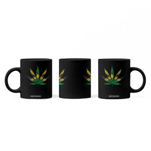 Jamaica Flag Cannabis Coffee Mug Funny Stoner Weed Lovers Marijuana 420 TS10 Print Your Wear
