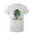Proud Jamaican Girl T Shirt For Kid Jamaica Messy Bun Retro Vintage Jamaican Flag TS10 White Print Your Wear