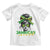Proud Jamaican Girl Toddler T Shirt Jamaica Messy Bun Retro Vintage Jamaican Flag TS10 White Print Your Wear