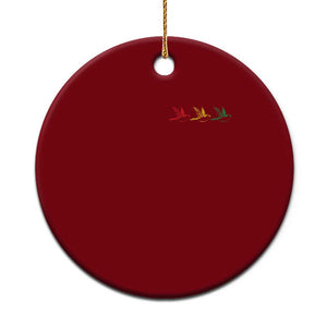 Little Birds Ceramic Ornament Rastafari Rasta Reggae Music Jamaican Pride TS10 1pc Red Print Your Wear