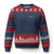 Little Birds Ugly Christmas Sweater Rastafari Rasta Reggae Music Jamaican Pride TS10 Navy Red Print Your Wear