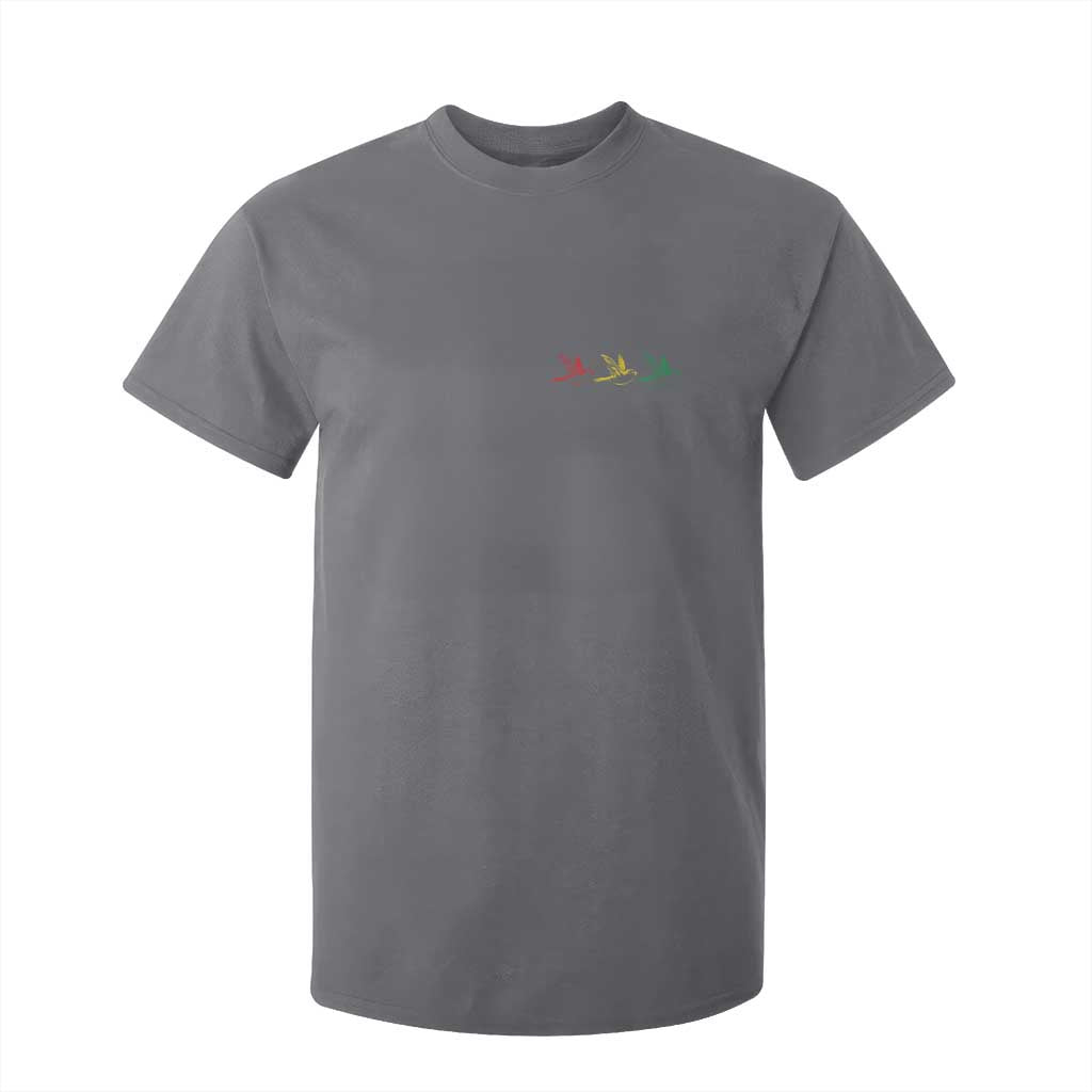 Little Birds T Shirt For Kid Rastafari Rasta Reggae Music Jamaican Pride TS10 Charcoal Print Your Wear