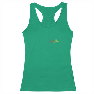 Little Birds Racerback Tank Top Rastafari Rasta Reggae Music Jamaican Pride TS10 Irish Green Print Your Wear