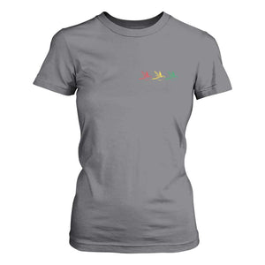 Little Birds T Shirt For Women Rastafari Rasta Reggae Music Jamaican Pride TS10 Charcoal Print Your Wear