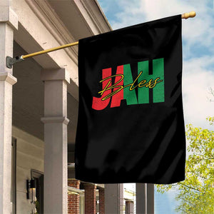 Rastafarian Jah Bless Garden Flag Retro Reggae Rastafari Jamaica Rasta TS10 Print Your Wear