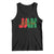 Rastafarian Jah Bless Tank Top Retro Reggae Rastafari Jamaica Rasta TS10 Black Print Your Wear