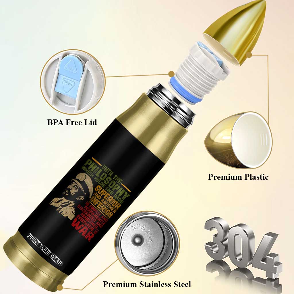 Haile Selassie Bullet Tumbler War Speech Lion of Judah Rasta Jah Bless TS10 Print Your Wear
