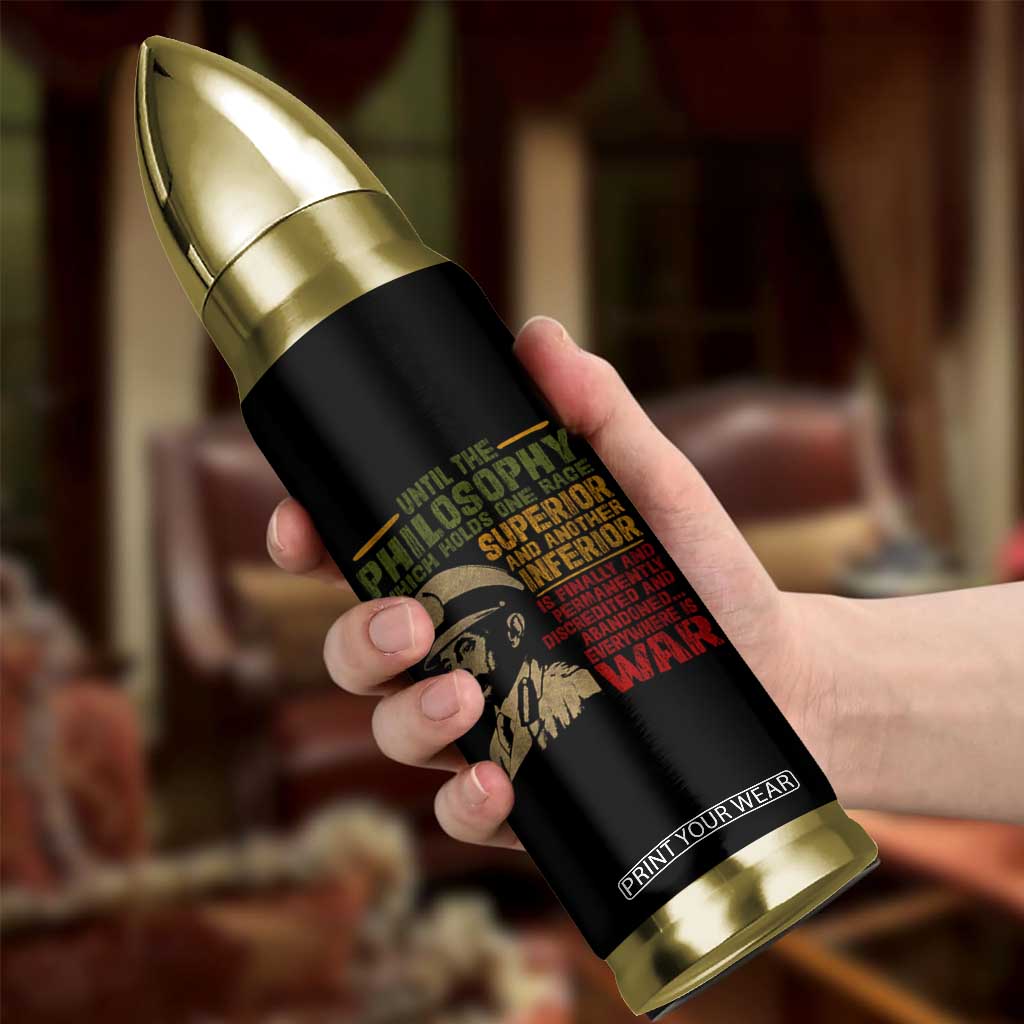 Haile Selassie Bullet Tumbler War Speech Lion of Judah Rasta Jah Bless TS10 Print Your Wear
