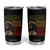 Haile Selassie Tumbler Cup War Speech Lion of Judah Rasta Jah Bless TS10 Black Print Your Wear