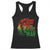 Lion of Judah Racerback Tank Top Rasta Haile Selassie War Speech Jah Bless TS10 Black Print Your Wear