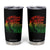 Lion of Judah Tumbler Cup Rasta Haile Selassie War Speech Jah Bless TS10 Black Print Your Wear