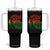 Lion of Judah Tumbler With Handle Rasta Haile Selassie War Speech Jah Bless TS10 One Size: 40 oz Black Print Your Wear