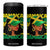 Proud Jamaican Afro Black Woman Jamaica Flag Pride 4 in 1 Can Cooler Tumbler TS10 One Size: 16 oz Black Print Your Wear