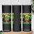 Proud Jamaican Afro Black Woman Jamaica Flag Pride Skinny Tumbler TS10 Print Your Wear