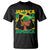 Proud Jamaican Afro Black Woman Jamaica Flag Pride T Shirt TS10 Black Print Your Wear