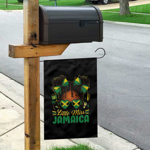 Little Miss Jamaica Garden Flag Proud Jamaican Afro Black Girls Jamaica Flag Pride TS10 Print Your Wear