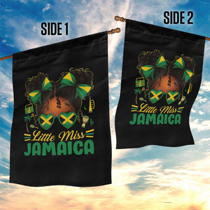 Little Miss Jamaica Garden Flag Proud Jamaican Afro Black Girls Jamaica Flag Pride TS10 Print Your Wear