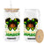 Little Miss Jamaica Glass Can Proud Jamaican Afro Black Girls Jamaica Flag Pride TS10 Print Your Wear