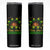 Little Miss Jamaica Skinny Tumbler Proud Jamaican Afro Black Girls Jamaica Flag Pride TS10 Black Print Your Wear