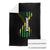 Jamaican American Flag Throw Blanket Distressed Jamaica America Usa Flag TS10 Black Print Your Wear