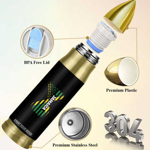 Jamaican American Flag Bullet Tumbler Distressed Jamaica America Usa Flag TS10 Print Your Wear