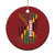 Jamaican American Flag Christmas Ornament Distressed Jamaica America Usa Flag TS10 Print Your Wear