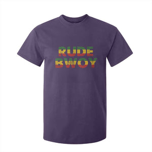 Rude Boy T Shirt For Kid Jamaican Rasta Reggae Roots Gifts Jamaica TS10 Purple Print Your Wear