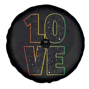 One Love Jamaican Rasta Reggage Music Spare Tire Cover TS10 Print Your Wear