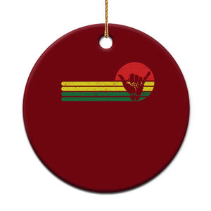 Rasta Reggae Shaka Hand Ceramic Ornament Retro Vintage Jamaica Flag Rasta Hawaii Shaka Sign TS10 1pc Red Print Your Wear