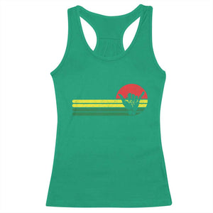 Rasta Reggae Shaka Hand Racerback Tank Top Retro Vintage Jamaica Flag Rasta Hawaii Shaka Sign TS10 Irish Green Print Your Wear