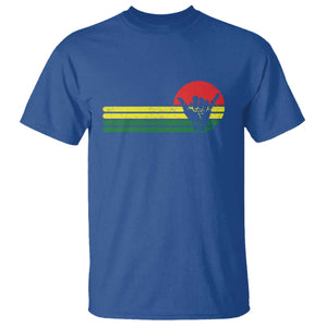 Rasta Reggae Shaka Hand T Shirt Retro Vintage Jamaica Flag Rasta Hawaii Shaka Sign TS10 Royal Blue Print Your Wear