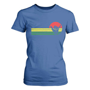Rasta Reggae Shaka Hand T Shirt For Women Retro Vintage Jamaica Flag Rasta Hawaii Shaka Sign TS10 Royal Blue Print Your Wear