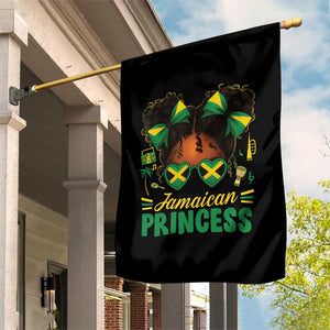 Jamaica Princess Garden Flag Proud Jamaican Afro Black Girls Jamaica Flag Pride TS10 Print Your Wear