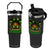 Jamaica Princess Flip Straw Tumbler Proud Jamaican Afro Black Girls Jamaica Flag Pride TS10 One Size: 30 oz Black Print Your Wear