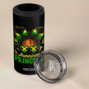 Jamaica Princess 4 in 1 Can Cooler Tumbler Proud Jamaican Afro Black Girls Jamaica Flag Pride TS10 Print Your Wear