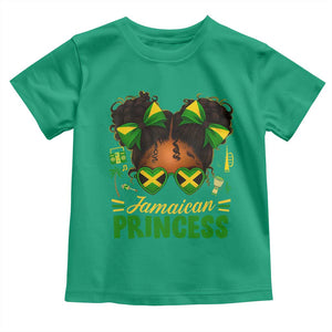 Jamaica Princess Toddler T Shirt Proud Jamaican Afro Black Girls Jamaica Flag Pride TS10 Irish Green Print Your Wear