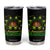 Jamaica Princess Tumbler Cup Proud Jamaican Afro Black Girls Jamaica Flag Pride TS10 Black Print Your Wear