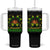 Jamaica Princess Tumbler With Handle Proud Jamaican Afro Black Girls Jamaica Flag Pride TS10 One Size: 40 oz Black Print Your Wear