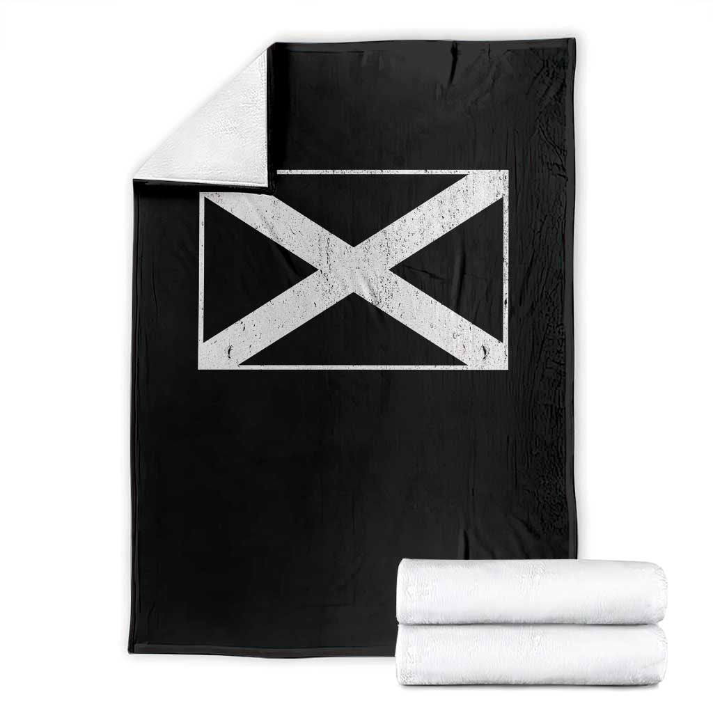 Scotland Flag Saltire Throw Blanket SCOT Scottish Independence Pride