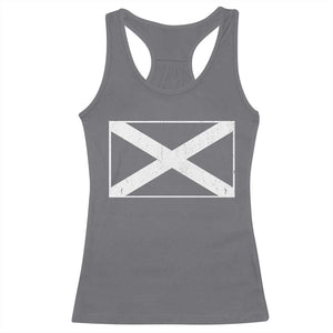 Scotland Flag Saltire Racerback Tank Top SCOT Scottish Independence Pride