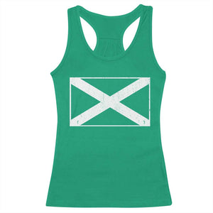 Scotland Flag Saltire Racerback Tank Top SCOT Scottish Independence Pride