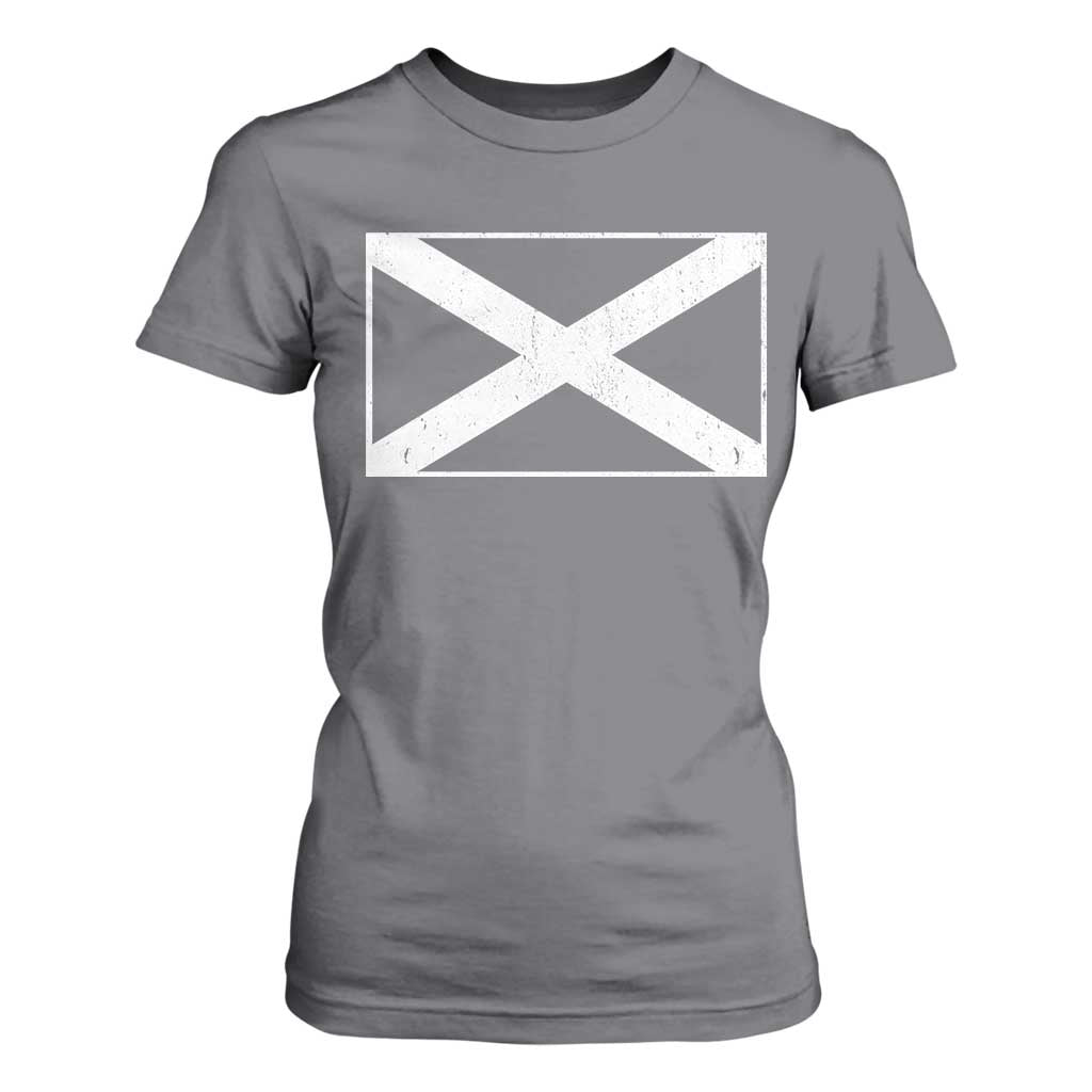 Scotland Flag Saltire T Shirt For Women SCOT Scottish Independence Pride
